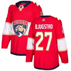 Lapsille NHL Florida Panthers Pelipaita Nick Bjugstad #27 Authentic Punainen Koti